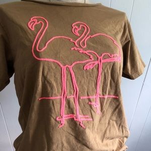 J.crew flamingo safari t medium